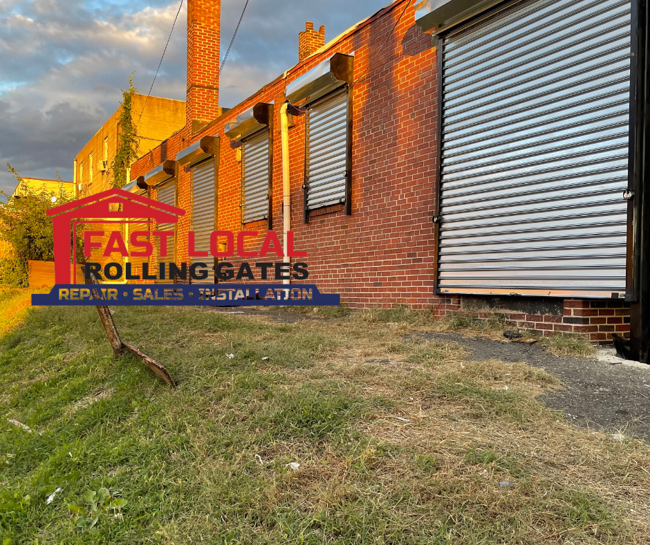 roll up gate installation